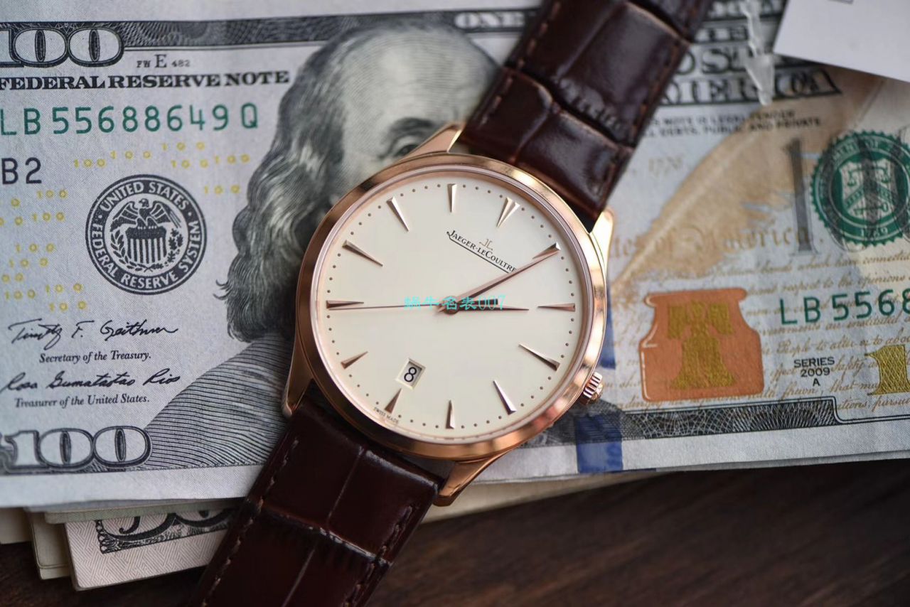 【ZF Factory Jaeger-LeCoultre超A高仿手表】 Jaeger-LeCoultre 超薄日历大师系列1282510 wrist watch  / JJ159