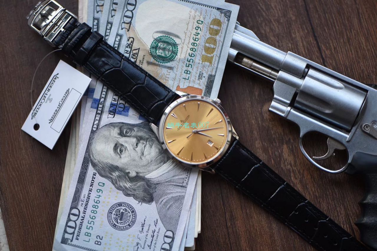 【ZF Factory 超A高精仿手表】 Jaeger-LeCoultre 超薄日历大师系列1288430 wrist watch  / JJ161