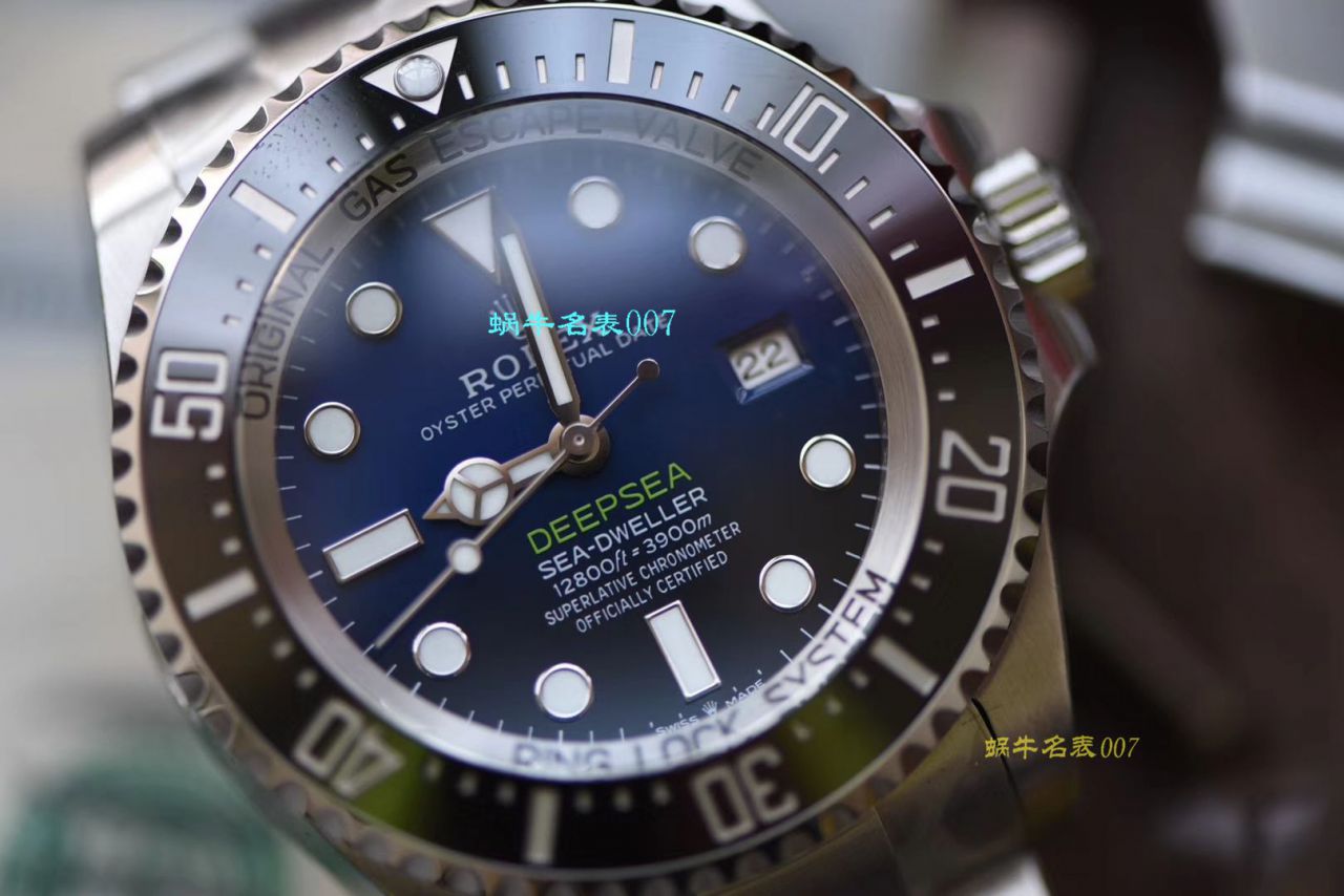 【 Video analysis 超级神器】N Factory 复刻最新904L复刻高仿超级渐变蓝鬼王～ Rolex m126660-0002手表 / R500