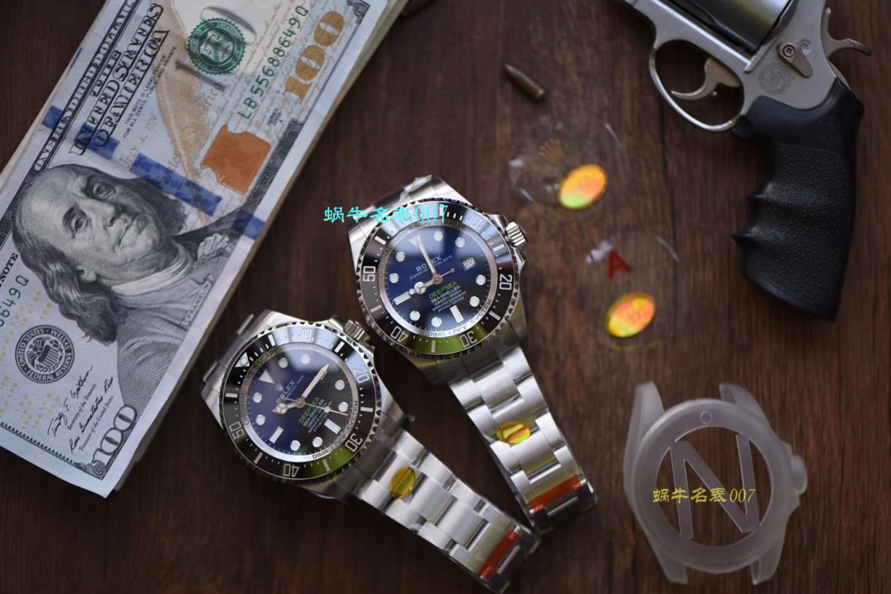 【 Video analysis 超级神器】N Factory 复刻最新904L复刻高仿超级渐变蓝鬼王～ Rolex m126660-0002手表 / R500