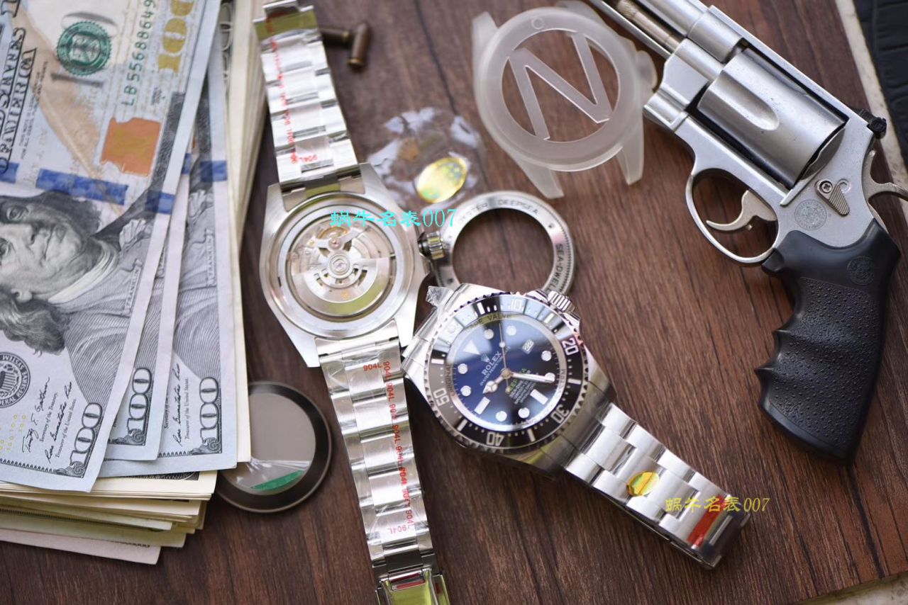 【 Video analysis 超级神器】N Factory 复刻最新904L复刻高仿超级渐变蓝鬼王～ Rolex m126660-0002手表 / R500