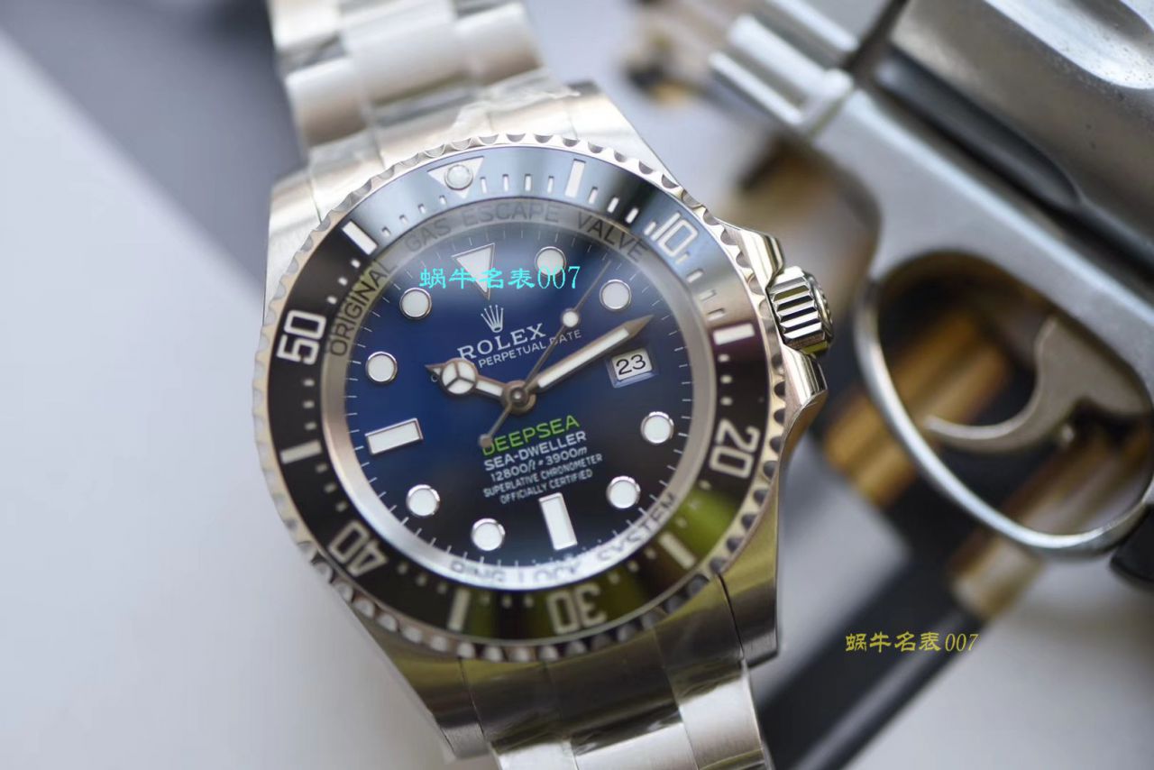 【 Video analysis 超级神器】N Factory 复刻最新904L复刻高仿超级渐变蓝鬼王～ Rolex m126660-0002手表 / R500