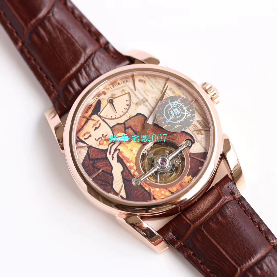 【JB Factory Parmigiani Fleurier复刻高仿 Tourbillon 手表】 Parmigiani 通达系列PFS251-1007000-HA1241 wrist watch  / PA036