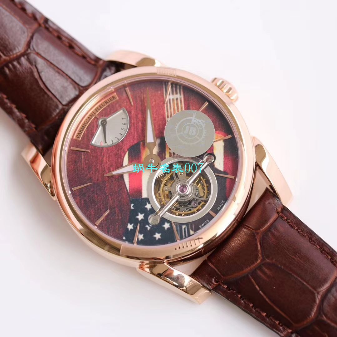 【JB Factory Parmigiani Fleurier复刻高仿 Tourbillon 手表】 Parmigiani 通达系列PFS251-1007000-HA1241 wrist watch  / PA036