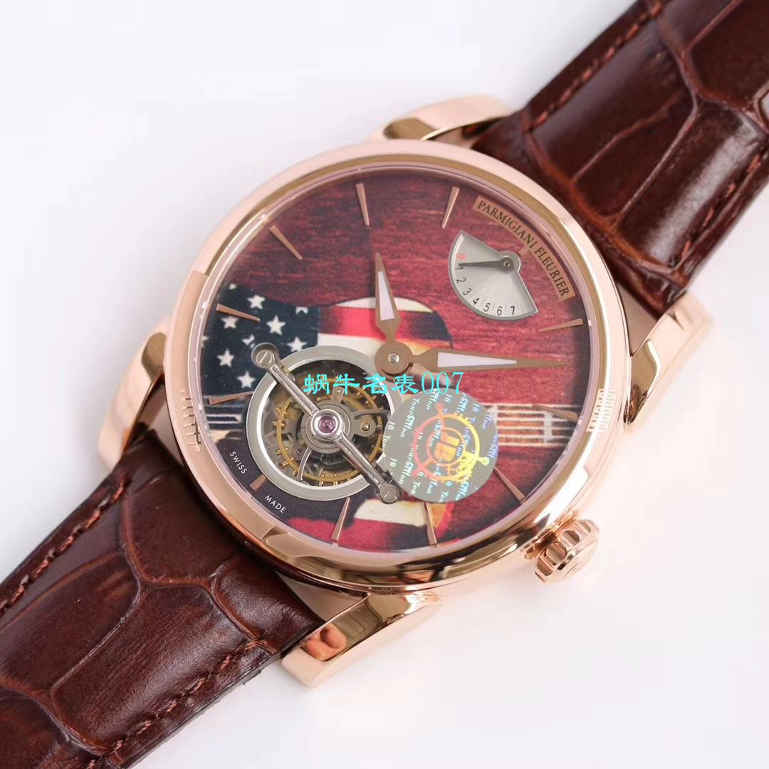 【JB Factory Parmigiani Fleurier复刻高仿 Tourbillon 手表】 Parmigiani 通达系列PFS251-1007000-HA1241 wrist watch  / PA036