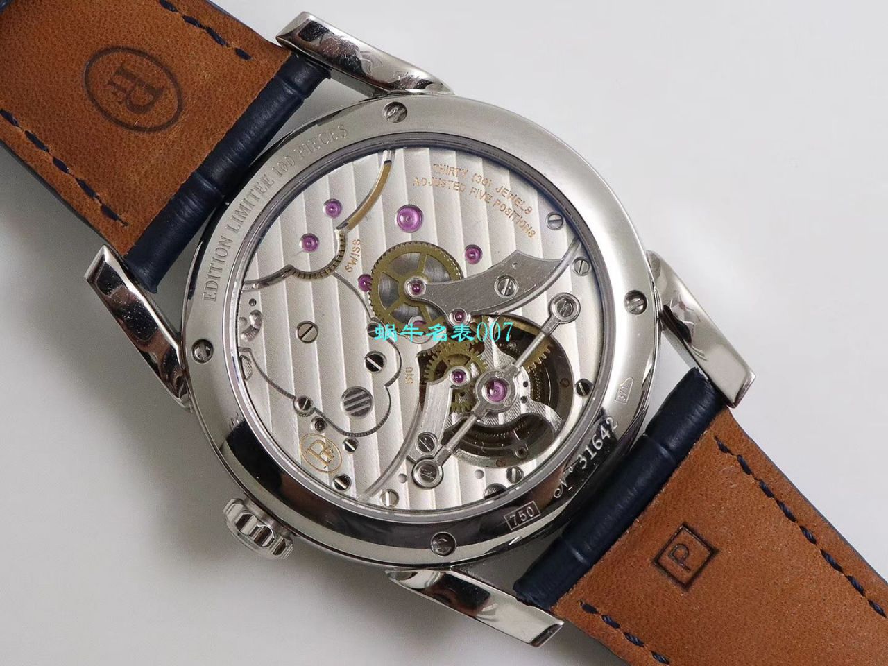 【JB Factory Parmigiani Fleurier复刻高仿 Tourbillon 手表】 Parmigiani 通达系列PFS251-1007000-HA1241 wrist watch  / PA036