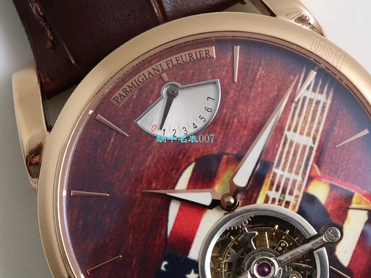 【JB Factory Parmigiani Fleurier复刻高仿 Tourbillon 手表】 Parmigiani 通达系列PFS251-1007000-HA1241 wrist watch  / PA036