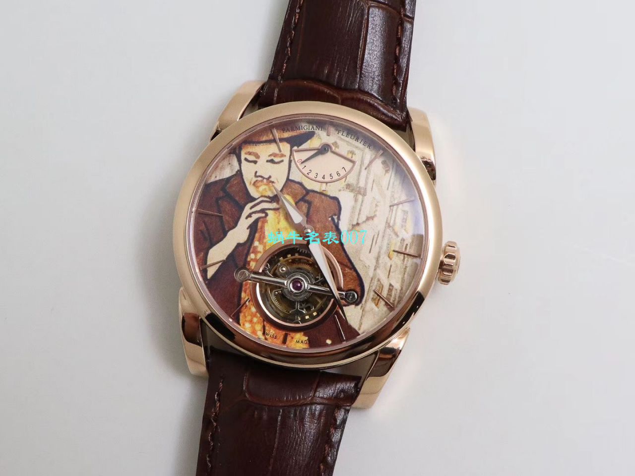 【JB Factory Parmigiani Fleurier复刻高仿 Tourbillon 手表】 Parmigiani 通达系列PFS251-1007000-HA1241 wrist watch  / PA036