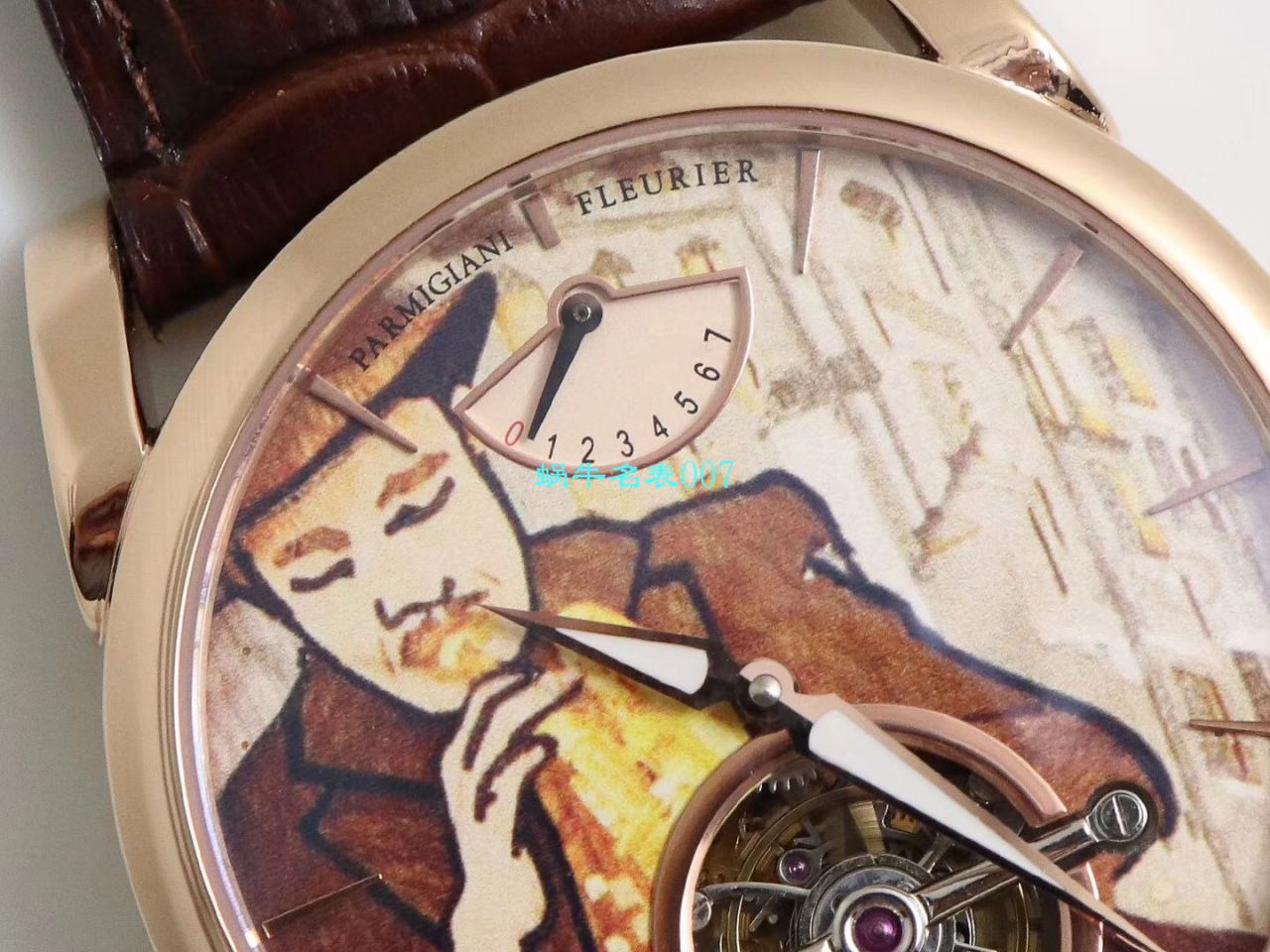 【JB Factory Parmigiani Fleurier复刻高仿 Tourbillon 手表】 Parmigiani 通达系列PFS251-1007000-HA1241 wrist watch  / PA036