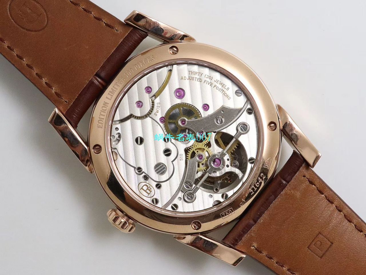 【JB Factory Parmigiani Fleurier复刻高仿 Tourbillon 手表】 Parmigiani 通达系列PFS251-1007000-HA1241 wrist watch  / PA036