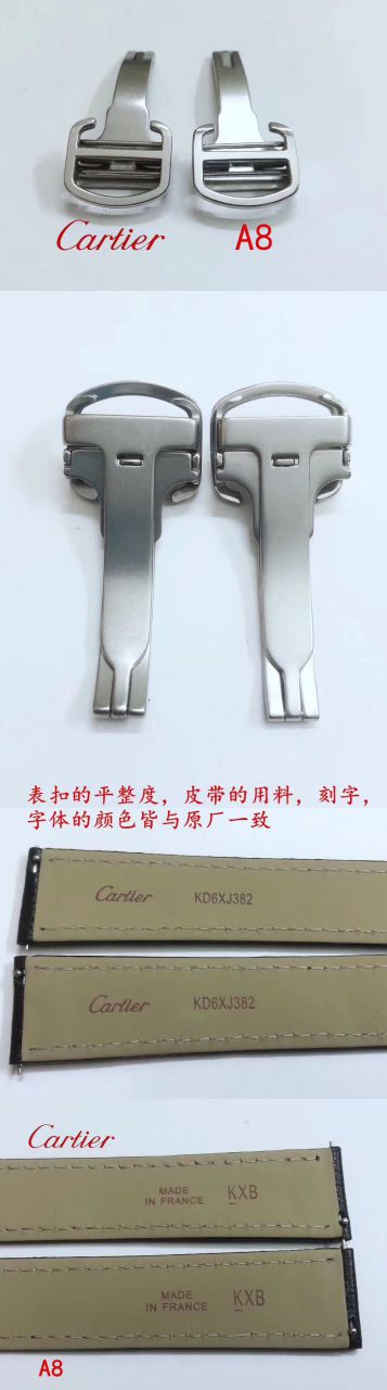 【A8 Factory SOLO复刻高仿表】 Cartier  RONDE DE  Cartier 系列W2RN0008，WSRN0021，WR000551 wrist watch  / K233