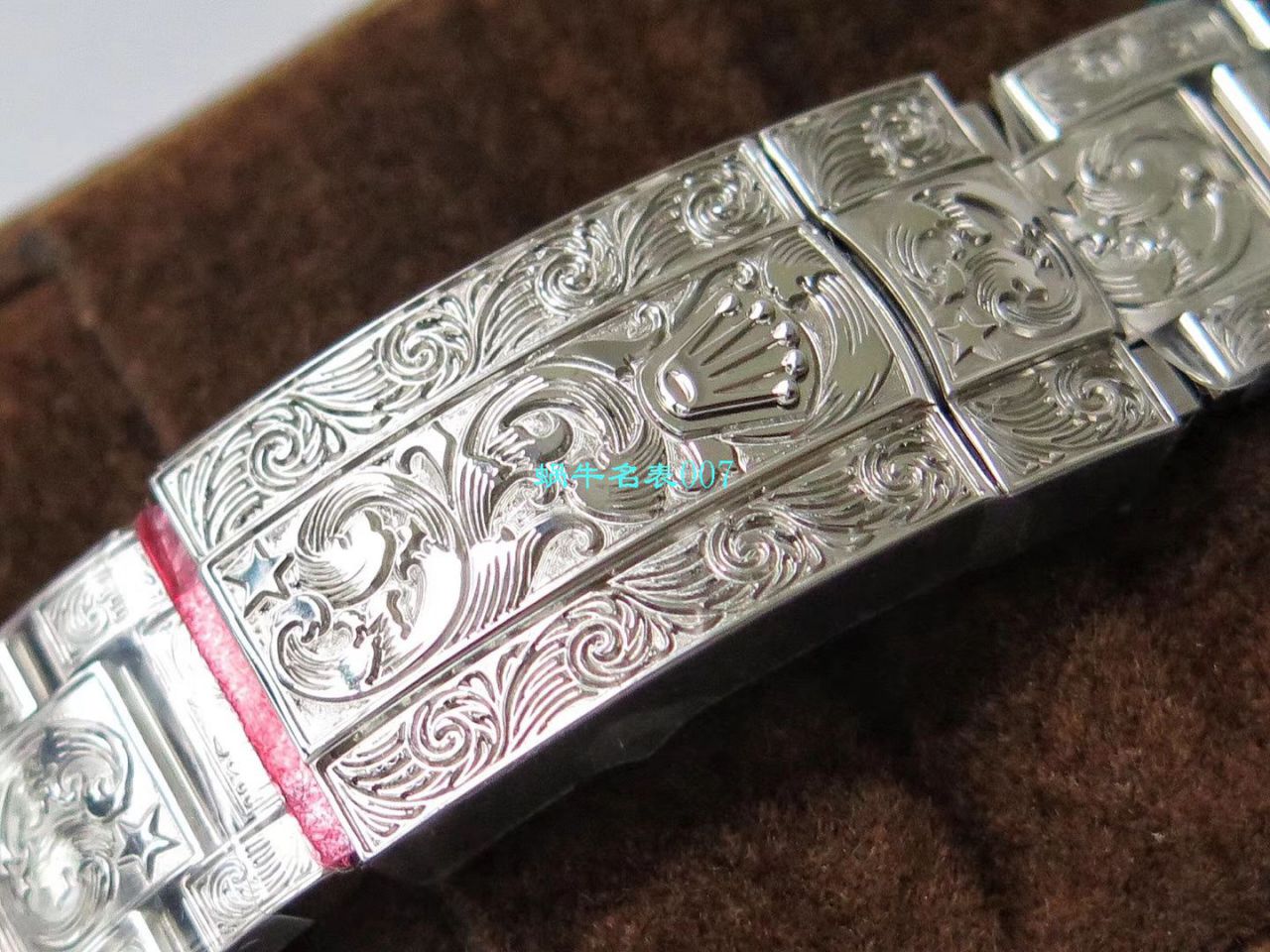 DJ创新之作，以 Rolex Milgauss为雏形配合业内最顶尖的篆刻手艺，ROLEX Milgauss雕花纹身 wrist watch  / R501