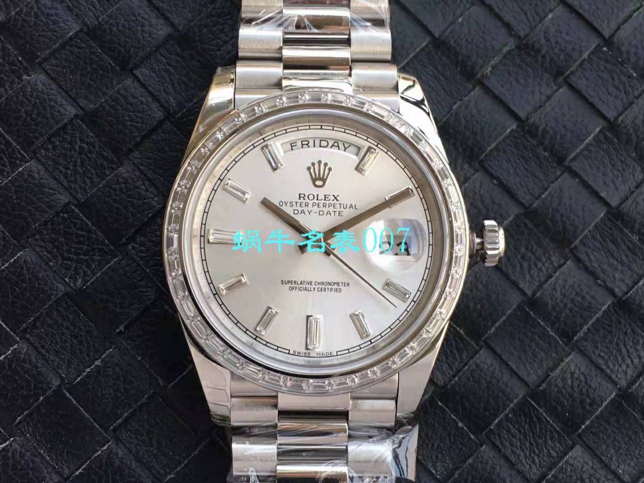 【EW Factory 1:1复刻高仿手表】 Rolex  Day-Date 型系列228396TBR蓝盘 wrist watch  / R153