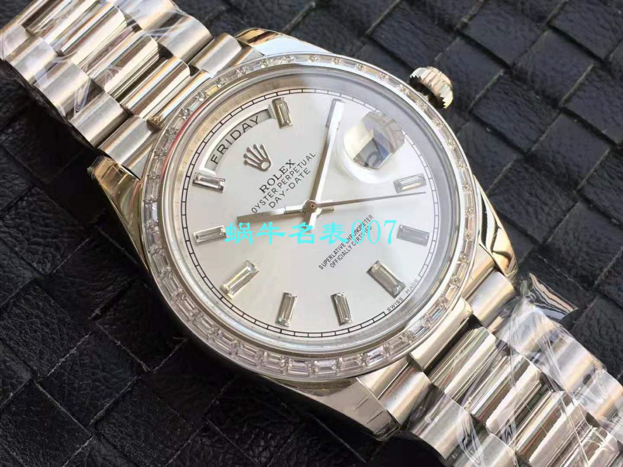 【EW Factory 1:1复刻高仿手表】 Rolex  Day-Date 型系列228396TBR蓝盘 wrist watch  / R153