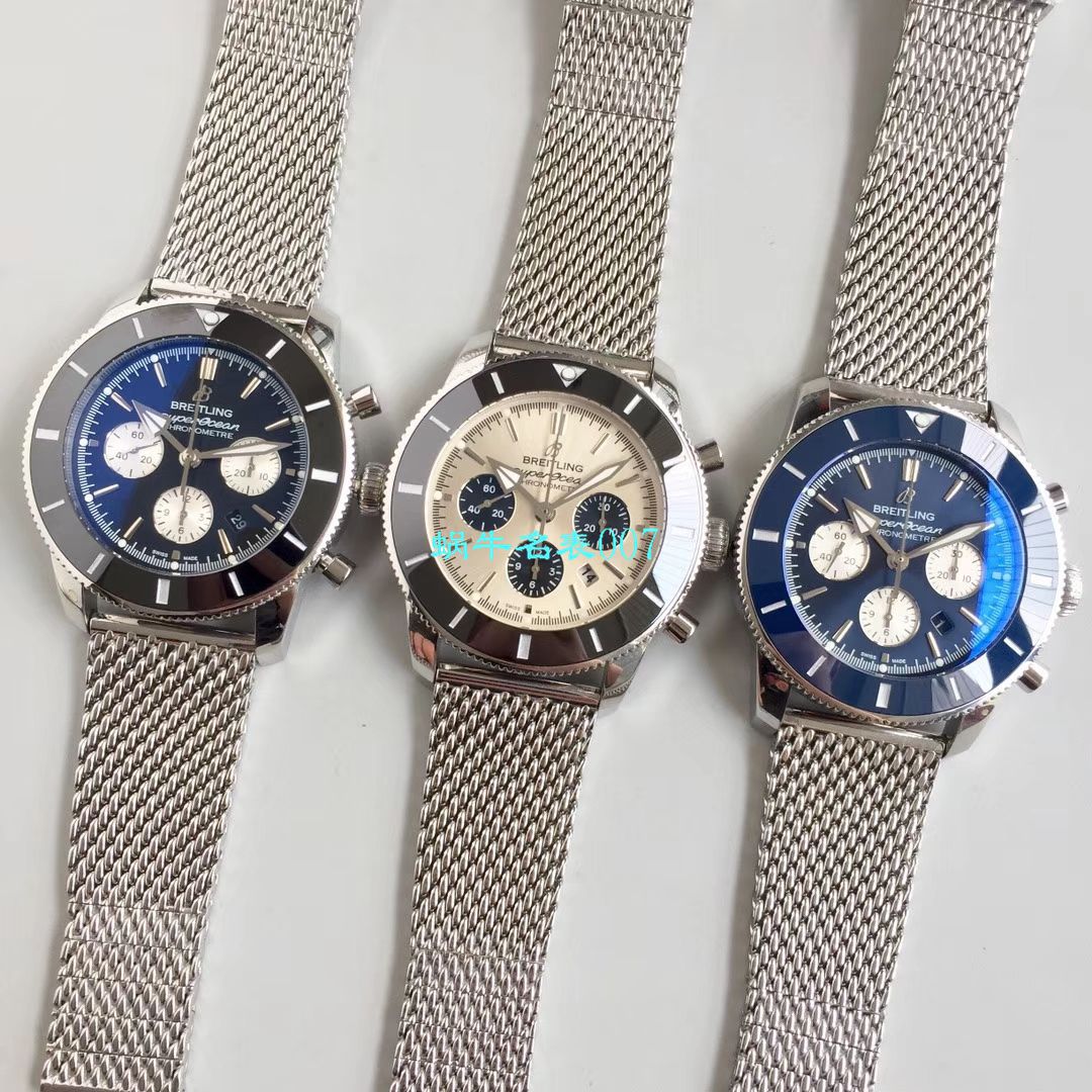【GF Factory  top 复刻手表】 Breitling 超级海洋文化高仿AB0162121G1A1,AB0162161C1A1,AB0162121B1S1 wrist watch  / BL120