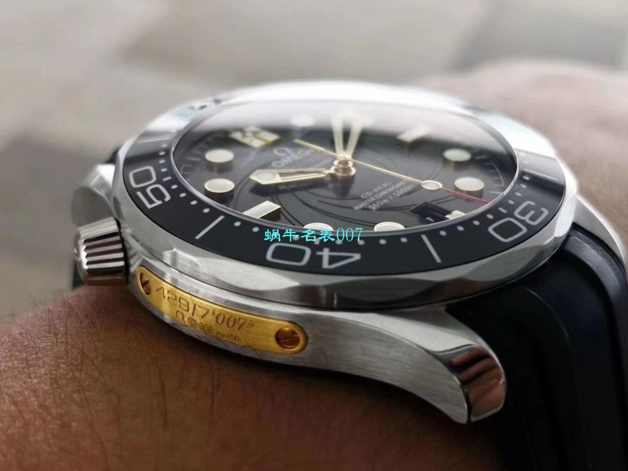【VS Factory 007复刻手表】OmegaOMEGA Seamaster 300米 top 复刻高仿潜水表詹姆斯·邦德限量版210.22.42.20.01.004 / M619