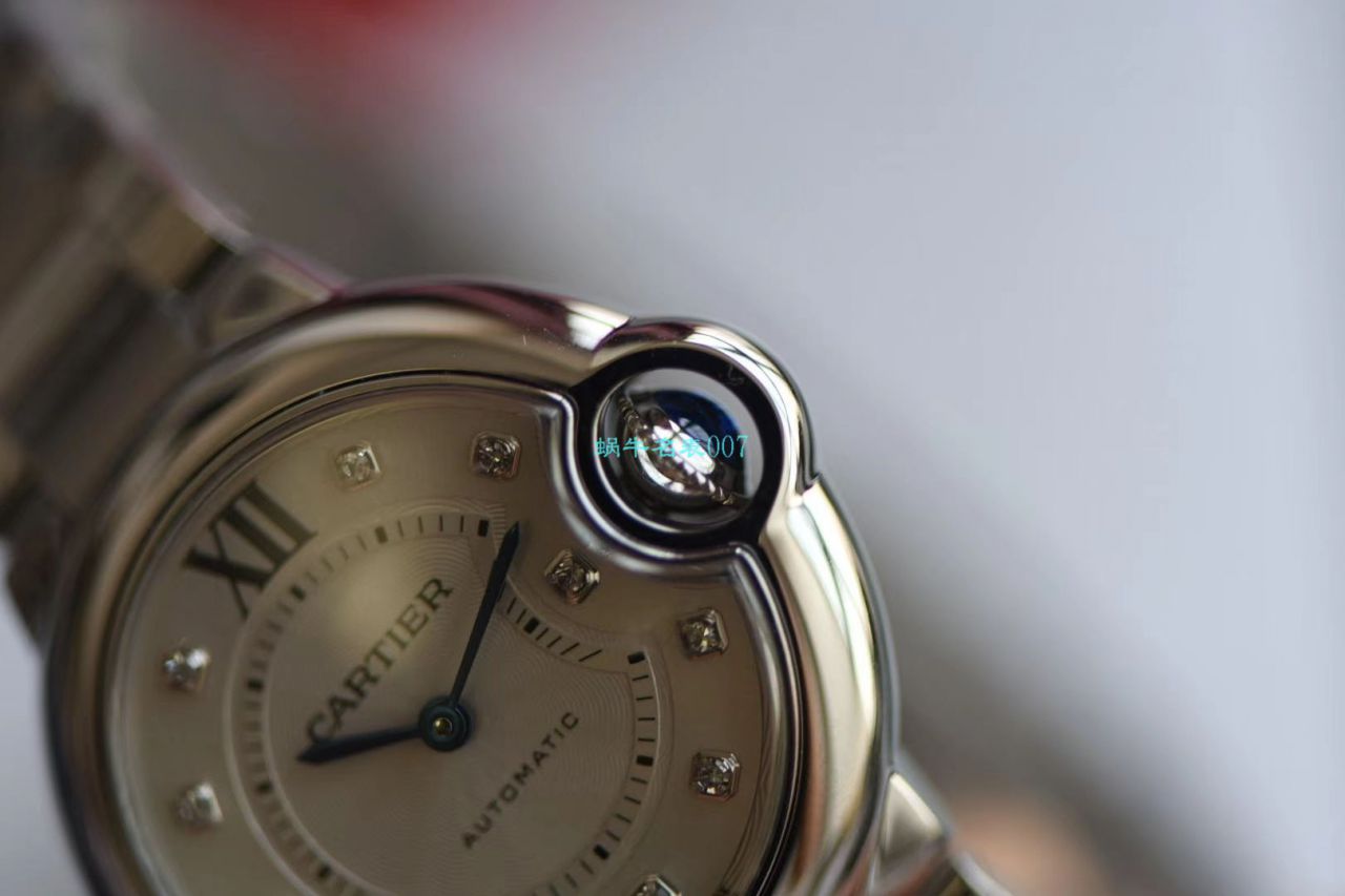 【V6 Factory 最新升级版 top 复刻高仿女表】 Cartier  蓝气球系列WE902074 wrist watch 33毫米 / K236