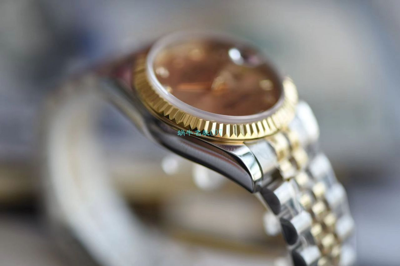【台湾 Factory 复刻高仿ROLEX女表】 Rolex 女装  Datejust 31毫米系列178273香槟盘 wrist watch  / R510