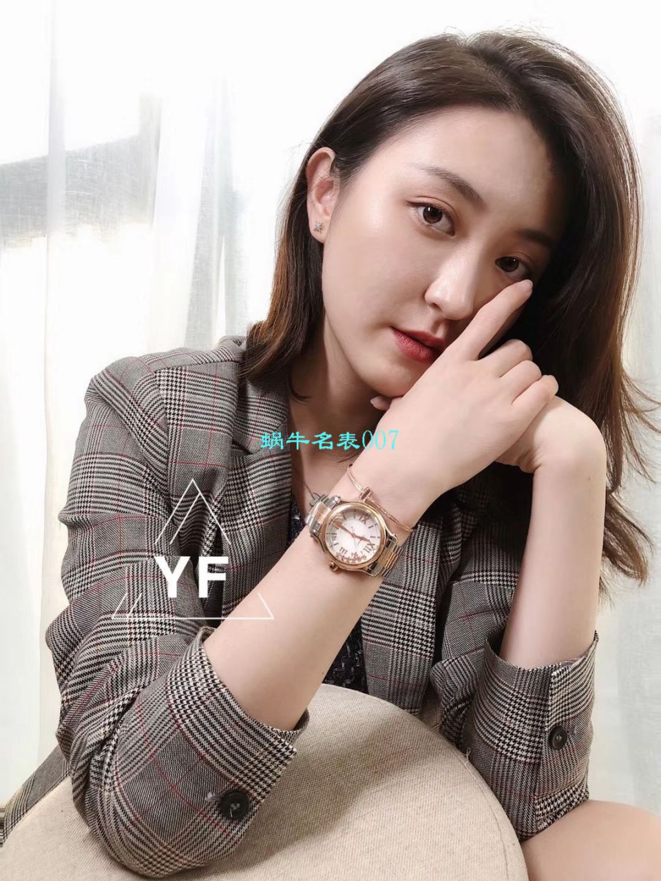 【YF Factory  top 复刻高仿女表】 Chopard HAPPY DIAMONDS系列277472-5002,278559-6002,278582-3002 wrist watch  / XB051