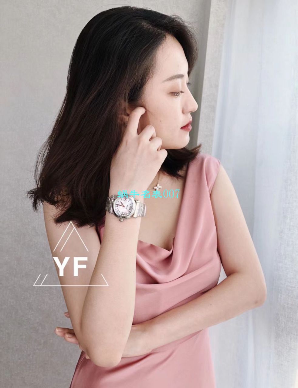 【YF Factory  top 复刻高仿女表】 Chopard HAPPY DIAMONDS系列277472-5002,278559-6002,278582-3002 wrist watch  / XB051