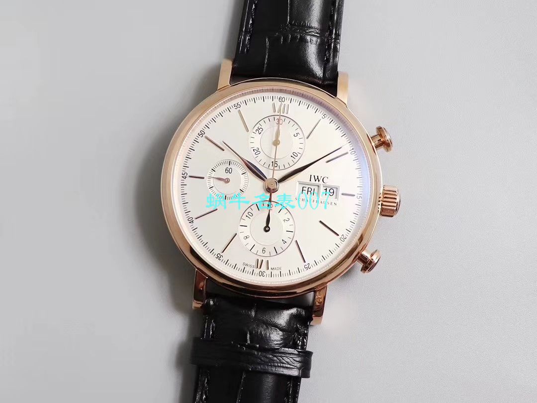 【ZF Factory IWC复刻高仿手表】 IWC 柏涛菲诺计时系列IW391020 wrist watch  / WG509