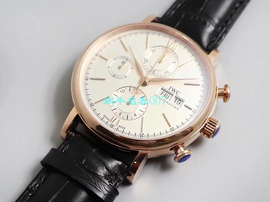 【ZF Factory IWC复刻高仿手表】 IWC 柏涛菲诺计时系列IW391020 wrist watch  / WG509