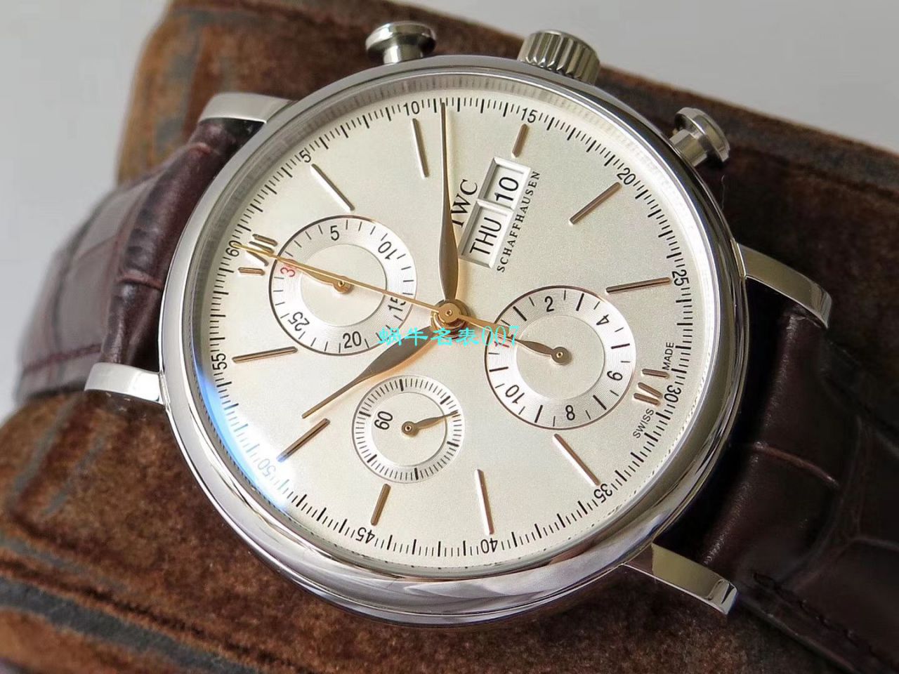 ZF匠心之作IWC波涛菲诺系列多功能计时码表一比一复刻高仿 IWC IW391007，IW391031，IW391029，IW391019 wrist watch  / IW356