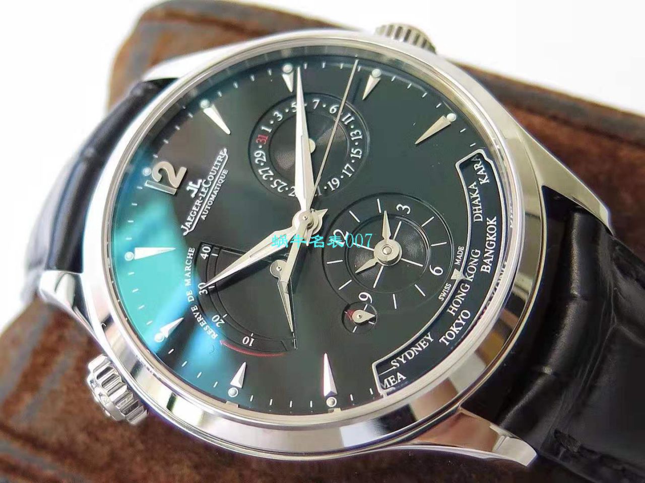 【ZF Factory  top 复刻高仿手表】 Jaeger-LeCoultre 大师系列1428171 wrist watch  / JJ163