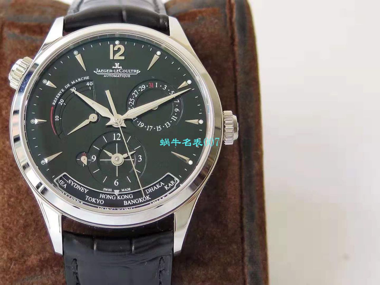 【ZF Factory  top 复刻高仿手表】 Jaeger-LeCoultre 大师系列1428171 wrist watch  / JJ163