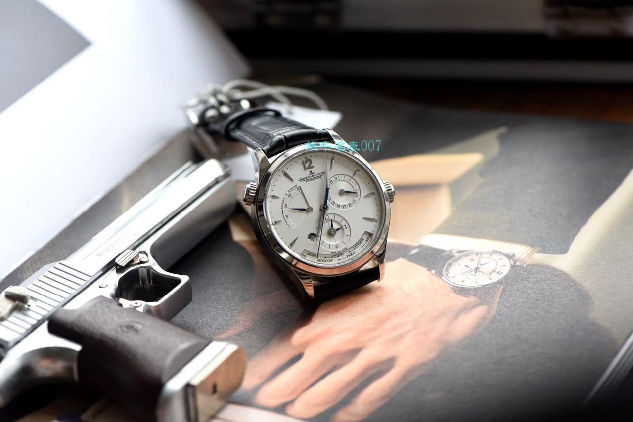 【 Video analysis ZF Factory  Jaeger-LeCoultre 复刻高仿表】 Jaeger-LeCoultre 大师系列地理学家1422521 wrist watch  / JJ156