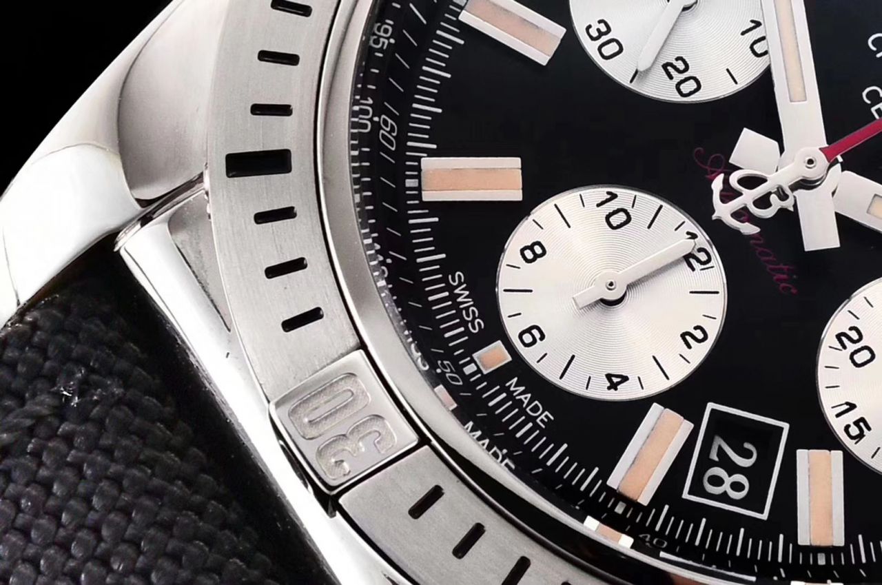 【GF Factory  top 复刻熊猫眼手表】 Breitling 机械计时高仿AB01154G.G786.101W.A20D.1，AB01154G.BD13.101W.A20D.1 wrist watch  / BL121