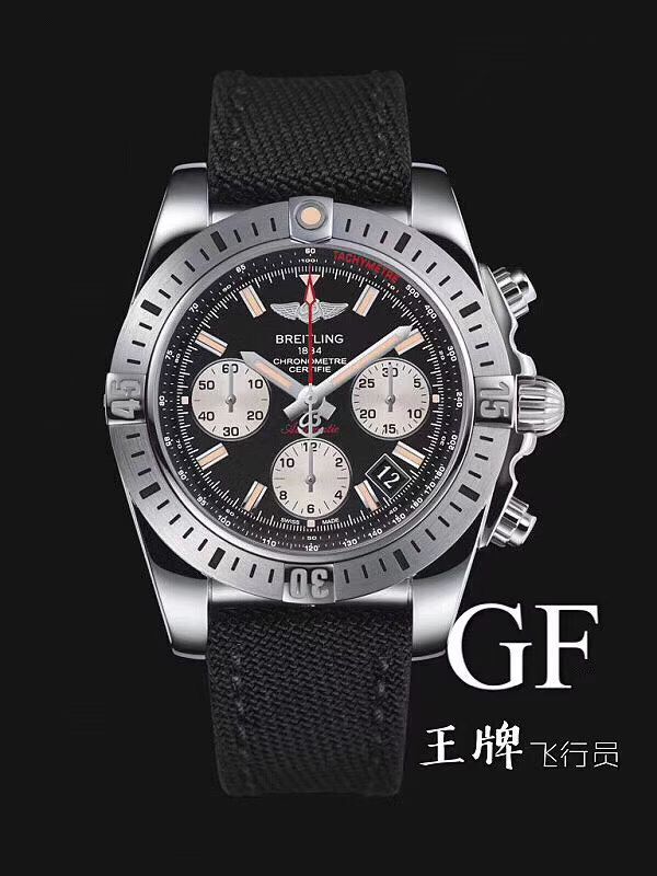 【GF Factory  top 复刻熊猫眼手表】 Breitling 机械计时高仿AB01154G.G786.101W.A20D.1，AB01154G.BD13.101W.A20D.1 wrist watch  / BL121