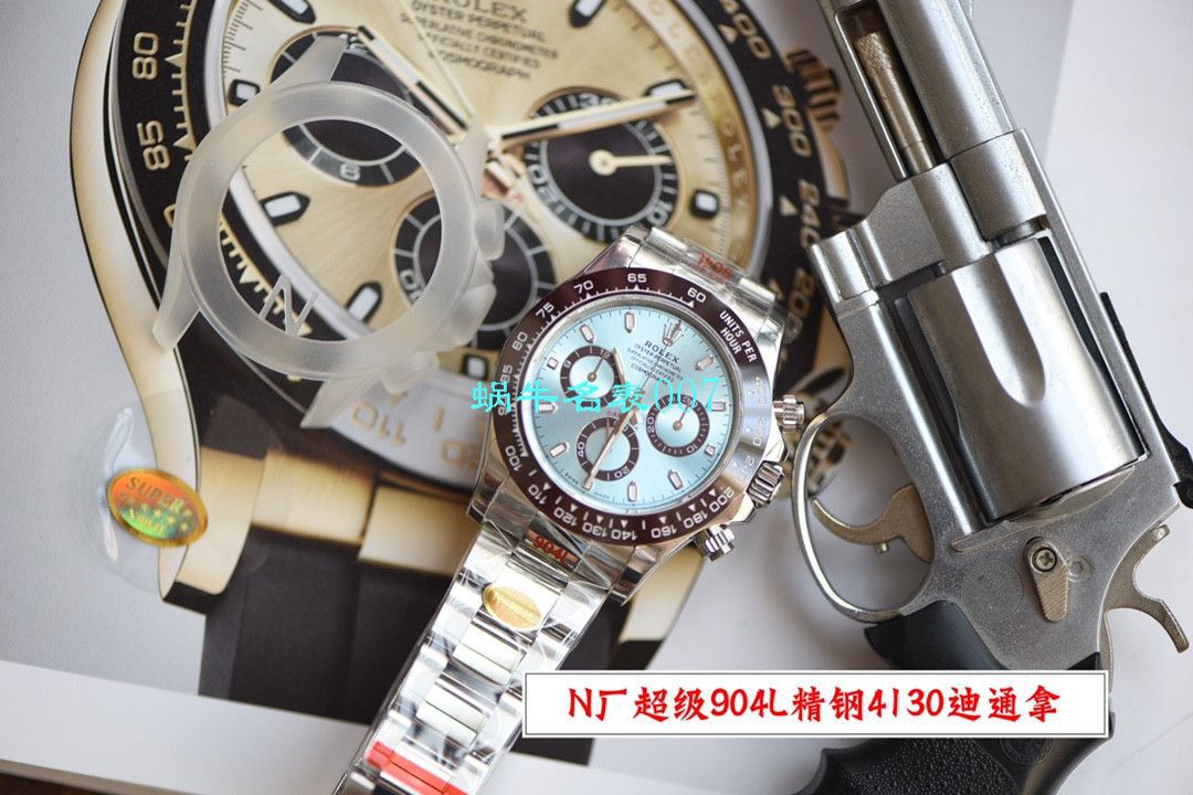 【N Factory 最新V3升级版ROLEX复刻高仿手表】 Rolex  Cosmograph Daytona  Ditongna 系列116500LN-78590 wrist watch  / R507