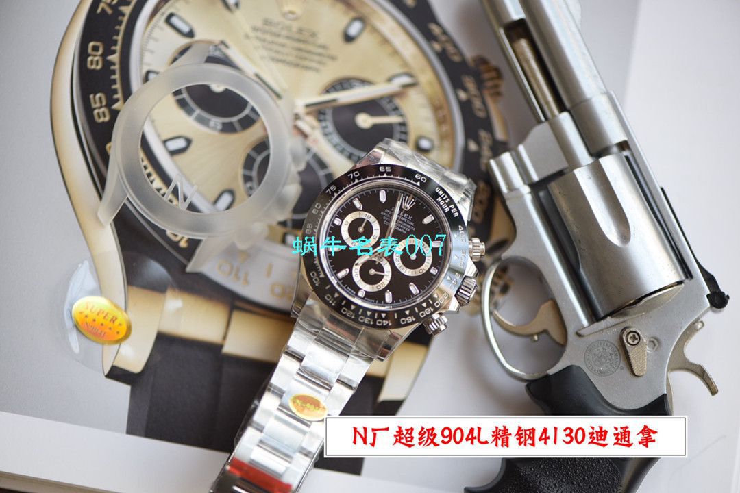 【N Factory 最新V3升级版ROLEX复刻高仿手表】 Rolex  Cosmograph Daytona  Ditongna 系列116500LN-78590 wrist watch  / R507