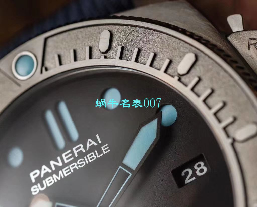 【VS Factory 新款发售：PAM985-47mm一比一超A高仿手表】Panerai SUBMERSIBLE 潜行系列PAM00985 wrist watch  / VSPAM985