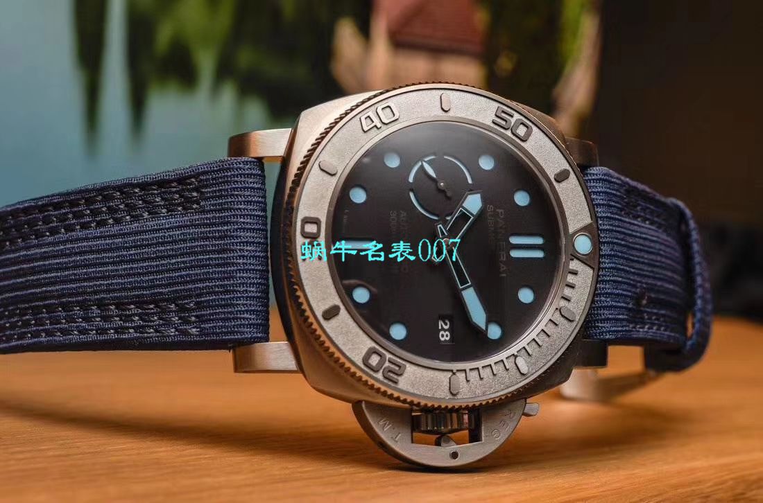 【VS Factory 新款发售：PAM985-47mm一比一超A高仿手表】Panerai SUBMERSIBLE 潜行系列PAM00985 wrist watch  / VSPAM985