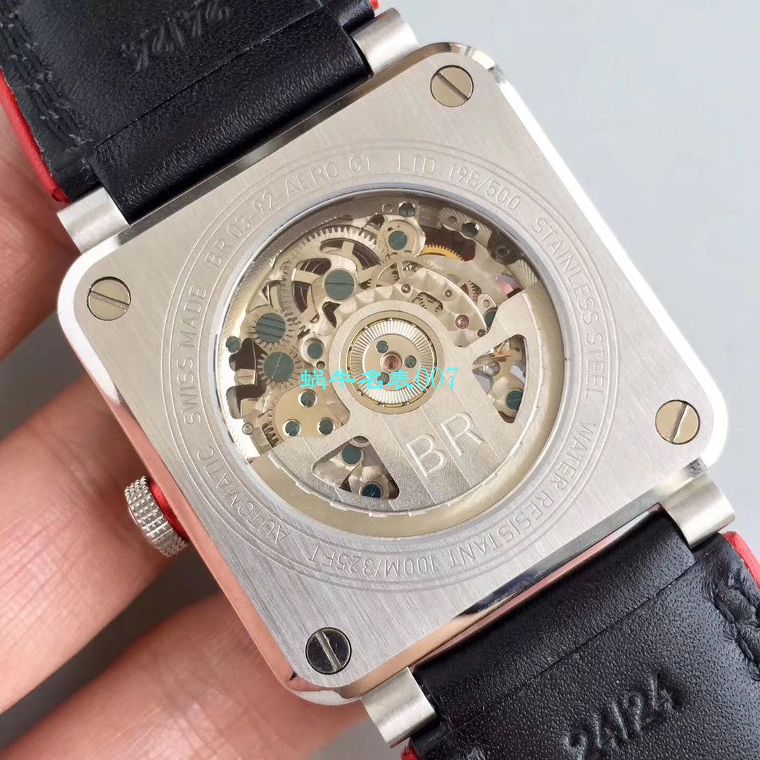 【BR Factory Bell & Ross复刻高仿手表】 Bell & Ross INSTRUMENTS系列BR 03-92 AEROGT wrist watch  / BR0392AEROGT