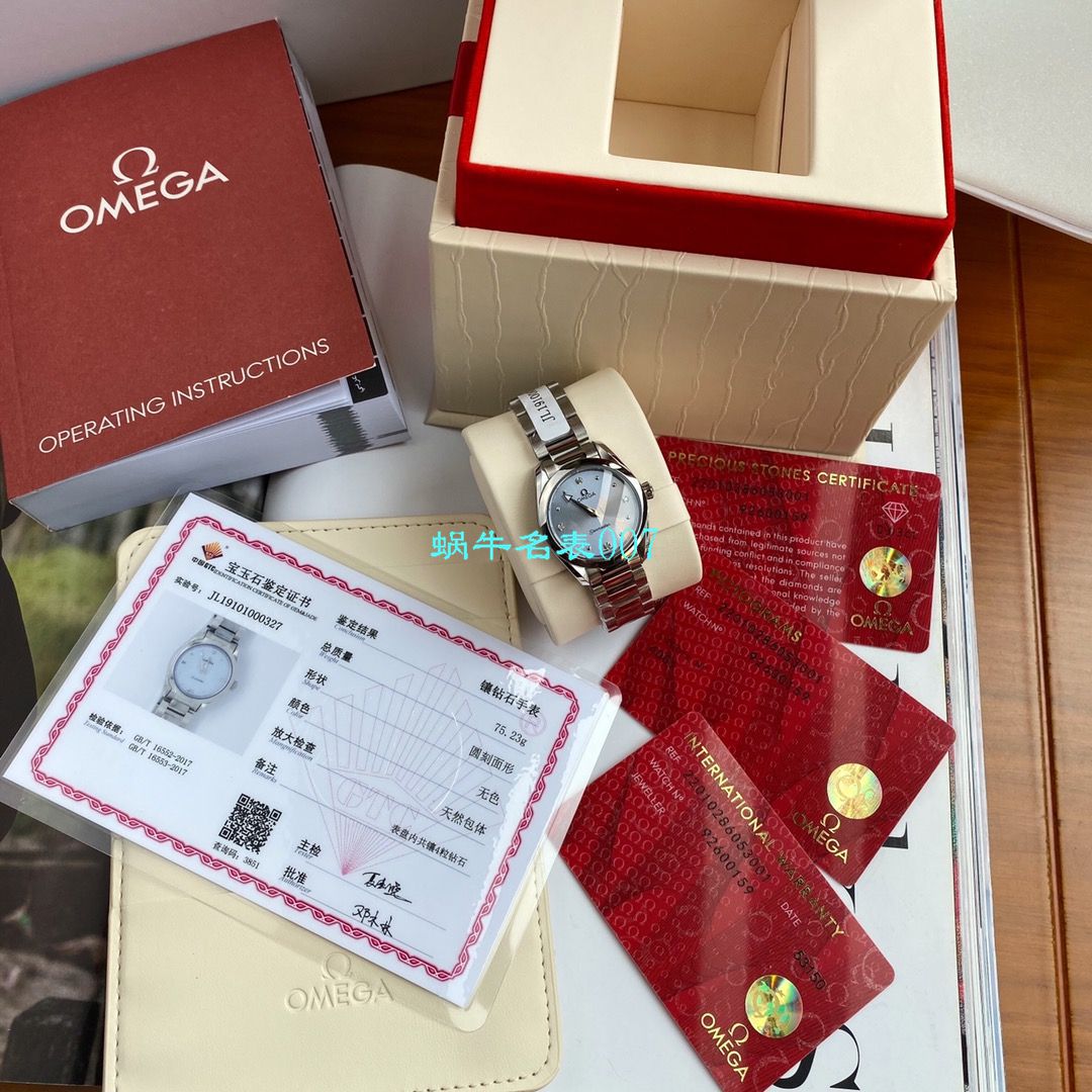 【专柜爆款，独家首发，渠道Omega女装原单】OMEGA Seamaster 系列220.10.28.60.53.001 wrist watch  / M628