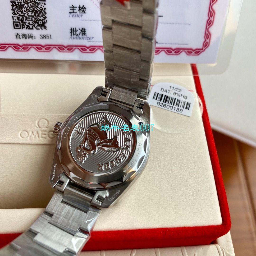 【专柜爆款，独家首发，渠道Omega女装原单】OMEGA Seamaster 系列220.10.28.60.53.001 wrist watch  / M628