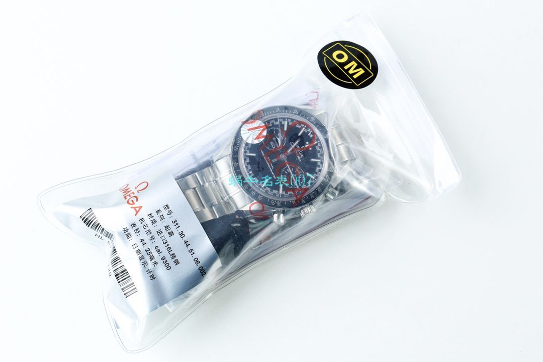 OM Factory OMEGA赛车计时码表【SPEEDMASTER】超霸复刻高仿手表329.30.44.51.01.002，329.33.44.51.01.001 wrist watch  / M633