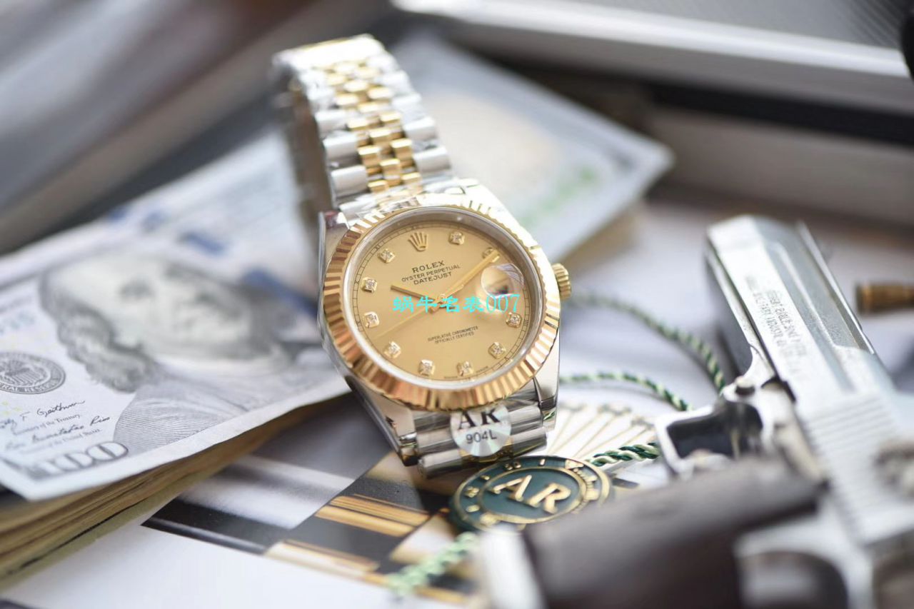 【 Video analysis 】AR Factory AR出品超强 Rolex  Datejust 41mm副本五连珠复刻高仿116333-72213 G / R519