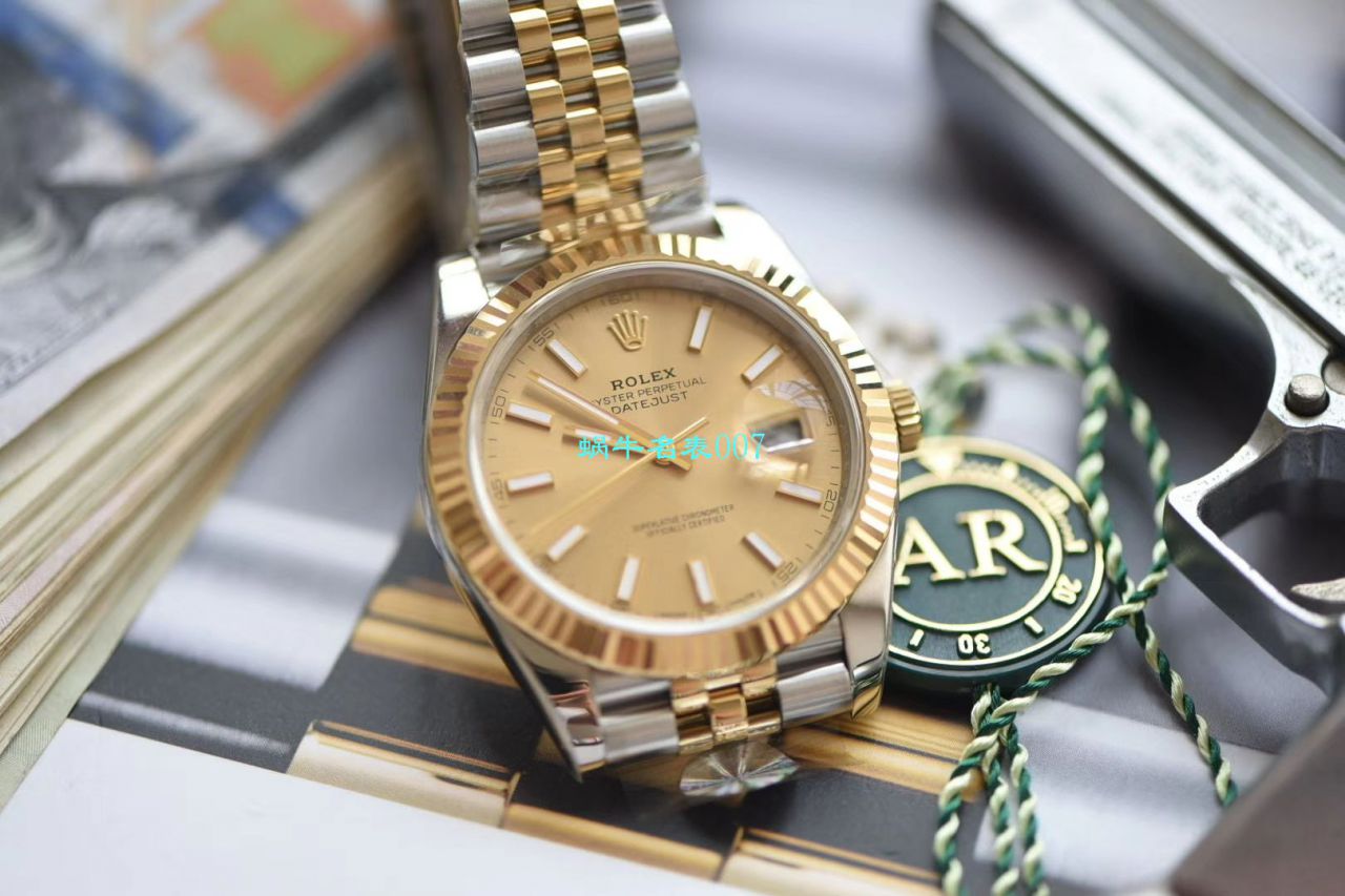 【 Video analysis 】AR Factory AR出品超强 Rolex  Datejust 41mm副本五连珠复刻高仿116333-72213 G / R519
