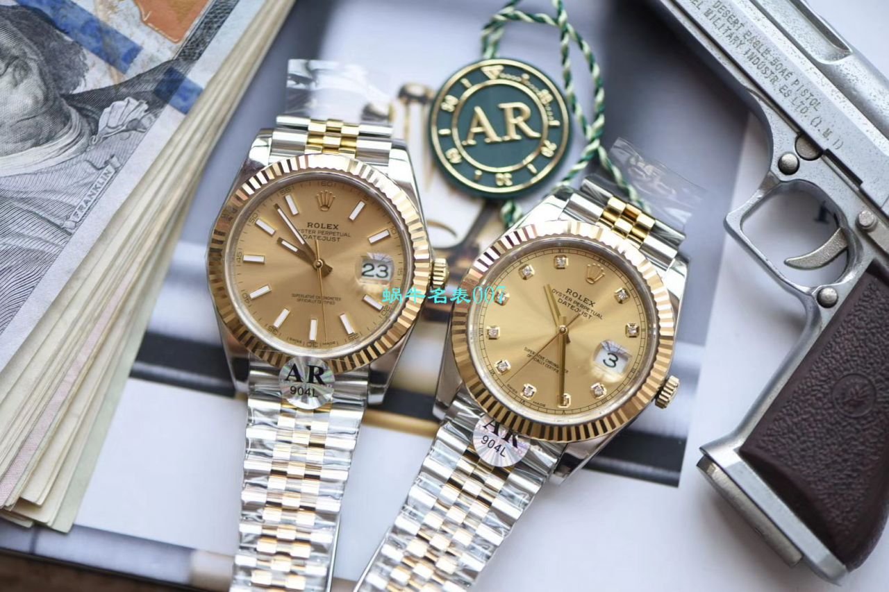 【 Video analysis 】AR Factory AR出品超强 Rolex  Datejust 41mm副本五连珠复刻高仿116333-72213 G / R519