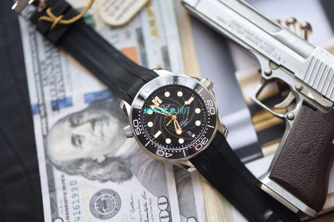 VS Factory 爆品 top 复刻高仿OMEGA Seamaster 300米潜水表詹姆斯·邦德007，每个男人心中都有一个007梦 / M636