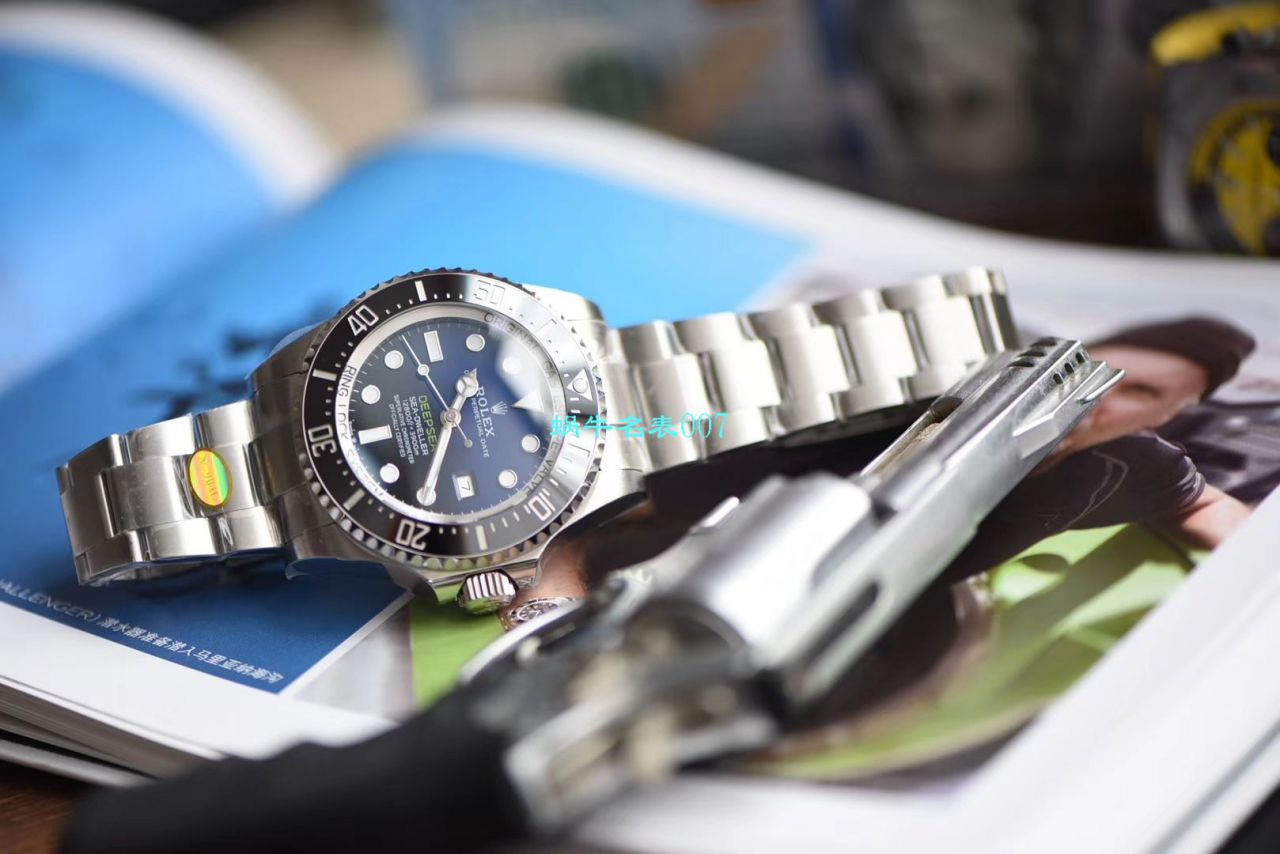【 Video analysis 超级神器】N Factory 复刻最新904L复刻高仿超级渐变蓝鬼王～ Rolex m126660-0002手表 / R500