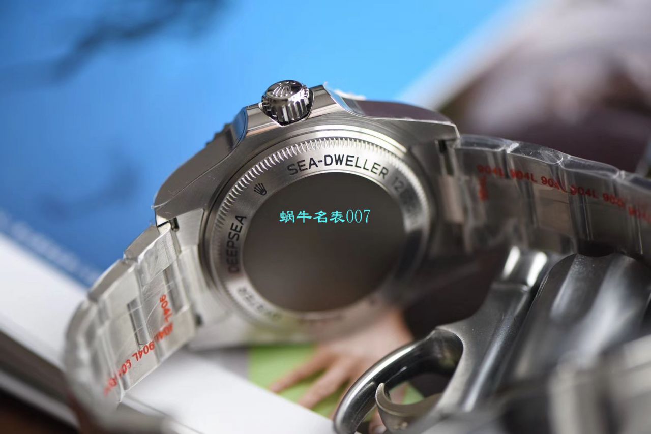 【 Video analysis 超级神器】N Factory 复刻最新904L复刻高仿超级渐变蓝鬼王～ Rolex m126660-0002手表 / R500
