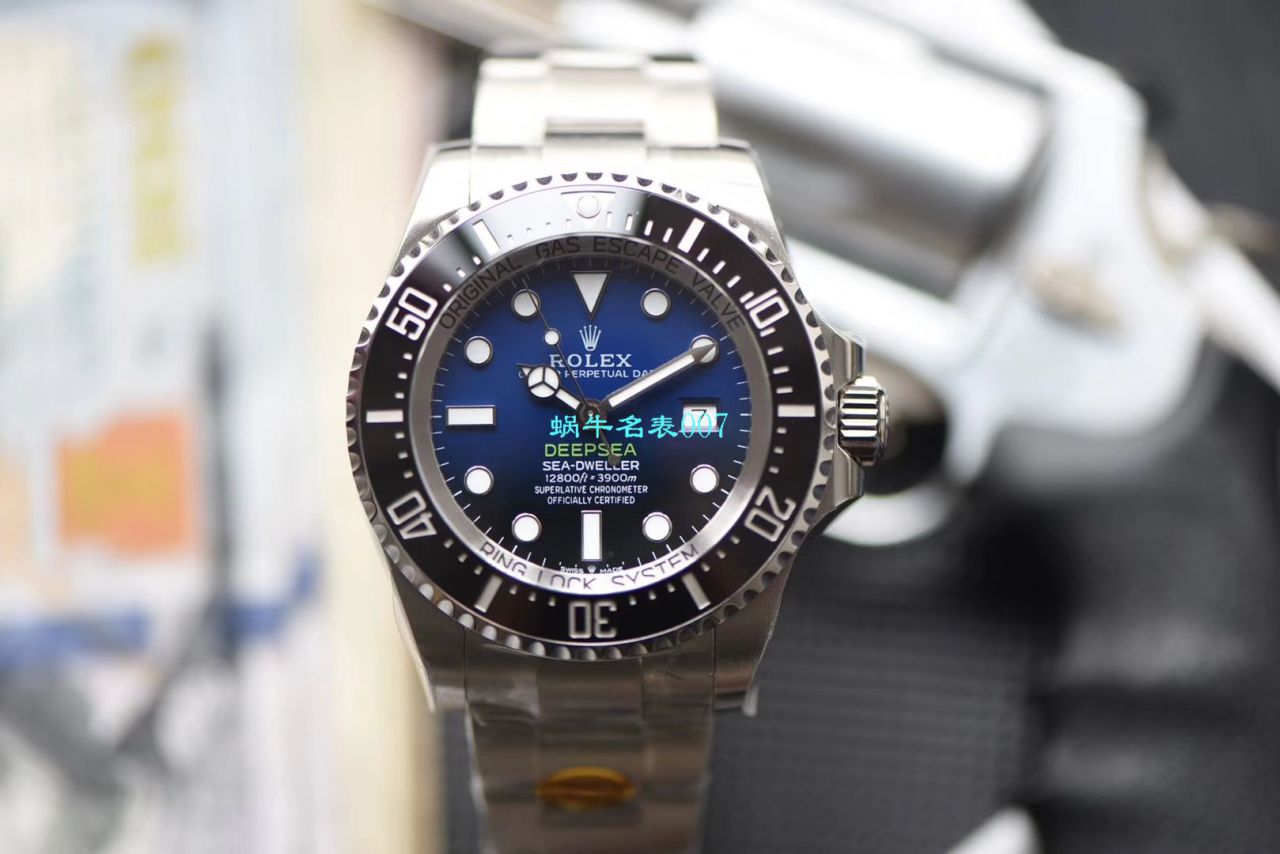 【 Video analysis 超级神器】N Factory 复刻最新904L复刻高仿超级渐变蓝鬼王～ Rolex m126660-0002手表 / R500