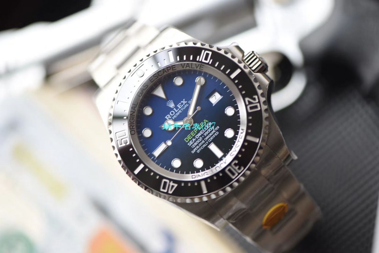 【 Video analysis 超级神器】N Factory 复刻最新904L复刻高仿超级渐变蓝鬼王～ Rolex m126660-0002手表 / R500