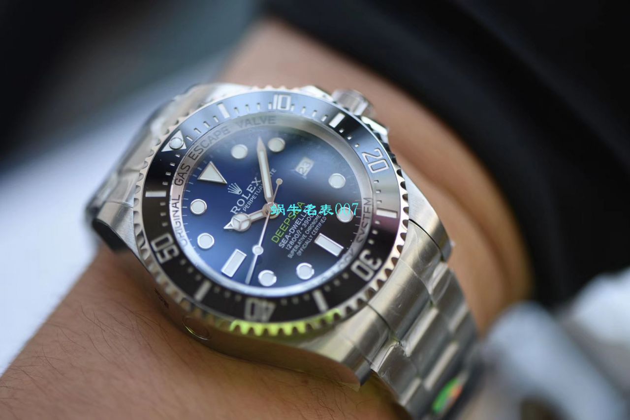 【 Video analysis 超级神器】N Factory 复刻最新904L复刻高仿超级渐变蓝鬼王～ Rolex m126660-0002手表 / R500