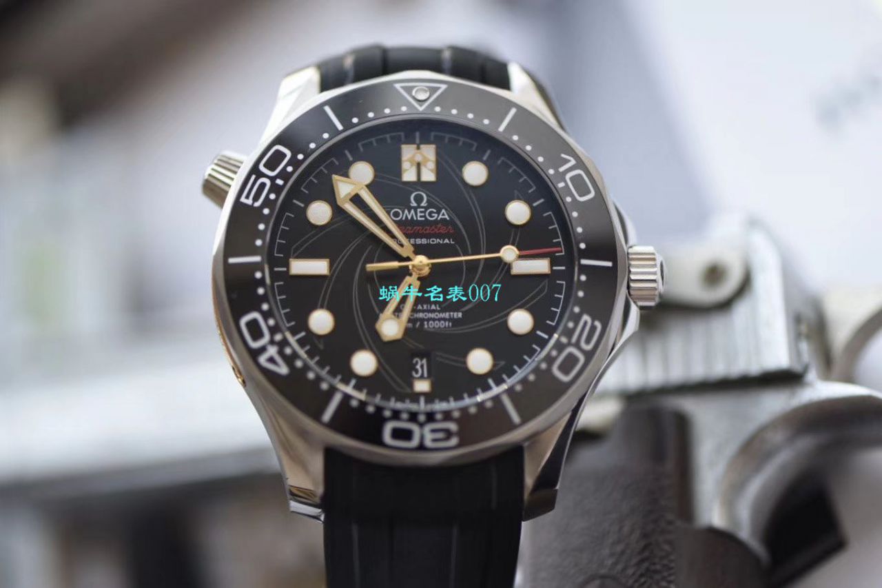 【VS Factory 007复刻手表】OmegaOMEGA Seamaster 300米 top 复刻高仿潜水表詹姆斯·邦德限量版210.22.42.20.01.004 / M619
